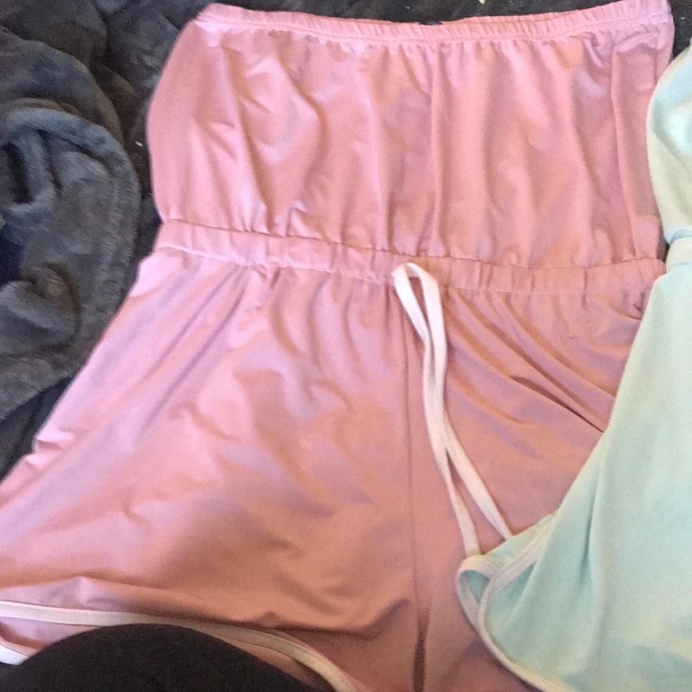 Strapless Rompers